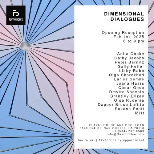 Ausstellung „Dimensional Dialogues“ in New Orleans